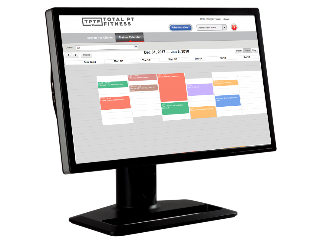 Total PT Fitness software