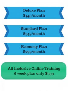personal trainer price plans