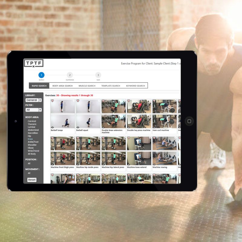 Exercise Software for Personal Trainers